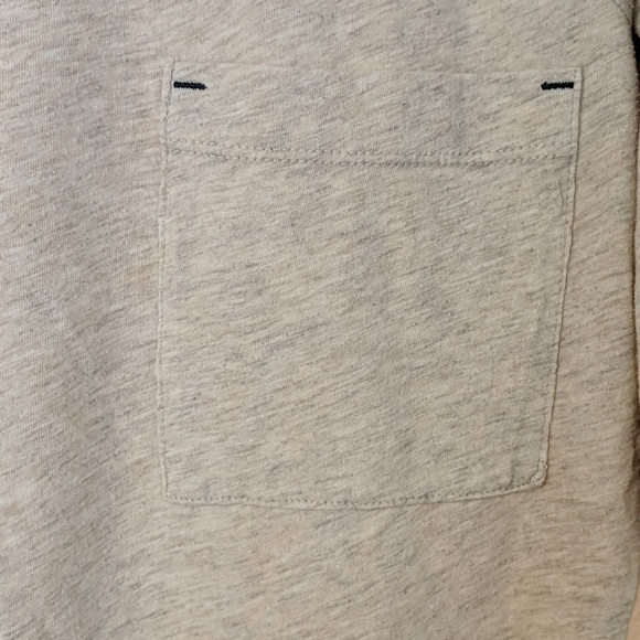 Peach and tan Heather fancy tee - Picture 3 of 7